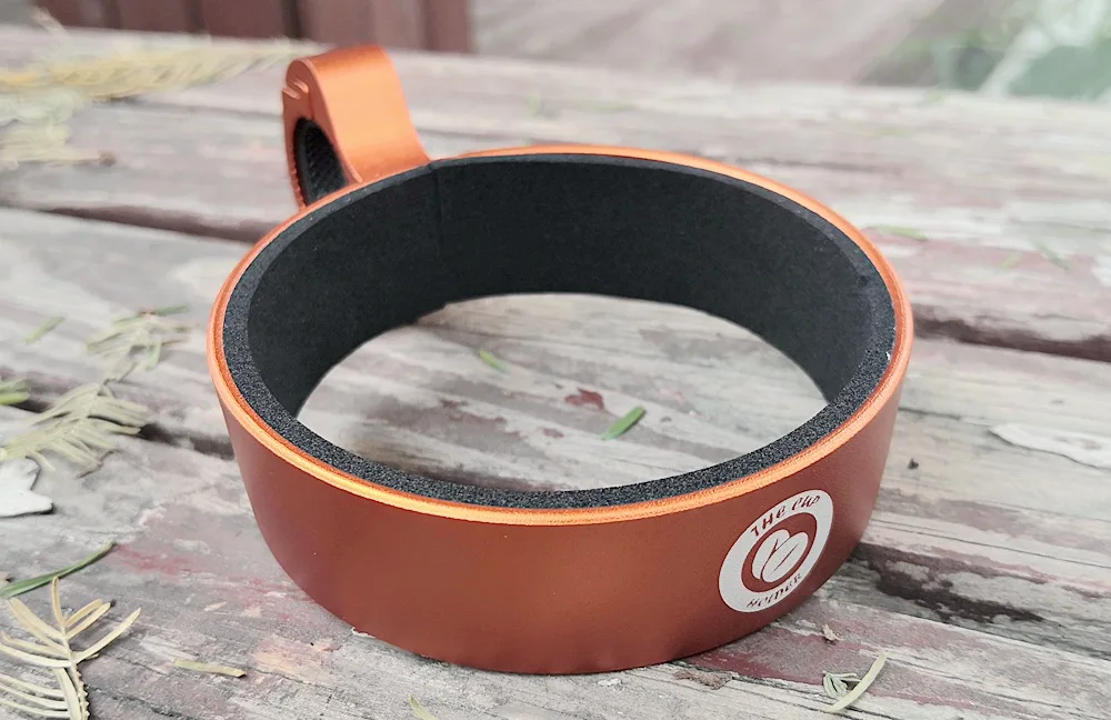 Outdoor Radfahren Aluminium Fahrrad Tasse Halter Fahrrad Kaffee Getränke Tassen Milch Tee Tassen Halter Lenker Halterung Ständer – Detail 11