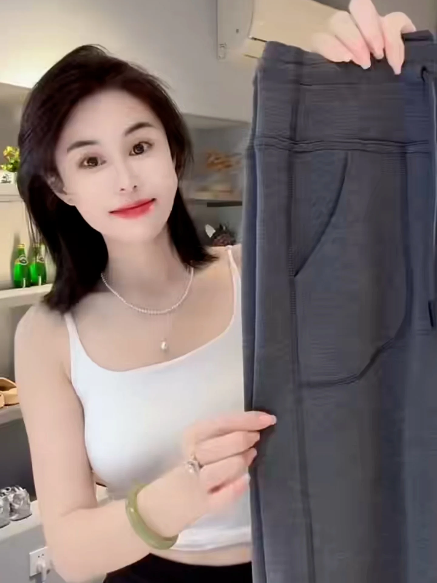 

High Densi Yoga Pants Slim Fit Spor Comfortable Faionable Casual Straight Leg Pants mid High Waist for Middle-Aged Women