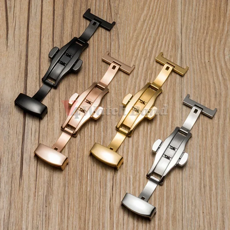 Застежка-бабочка для часов 20 мм 22 мм