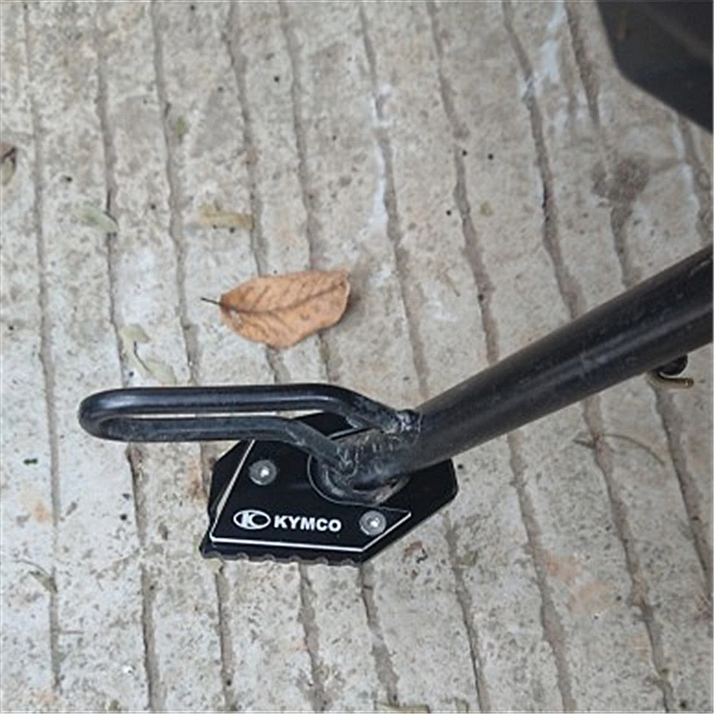 

2026 explosions For KYMCO DTX360 Downtown 300 300i 350i 200i Xciting 250 400 Motorcycle Kickstand Side Stand Enlarge Pad Plate