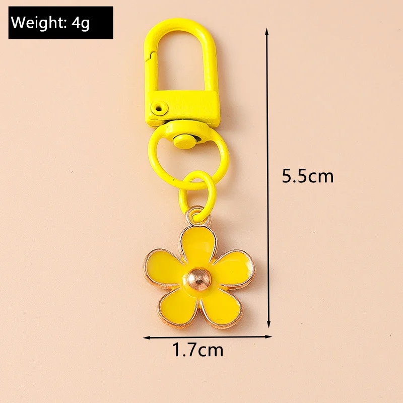 Aihua Niedlicher Klingelnder Blumen-Schmetterling-Herz-Schlüsselanhänger für Frauen und Mädchen, Handtaschenanhänger, Schlüsselkette, Schmuckzubehör, Geschenke – Detail 23