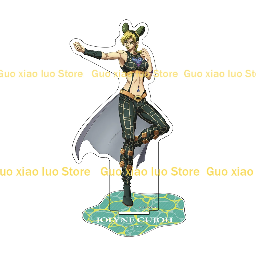 JoJo`s Bizarre Adventure Stone Jolyne Cujoh Ermes Costello Foo Fighters Weather Report Narciso Anasui Jotaro Kujo Acrylic Stand