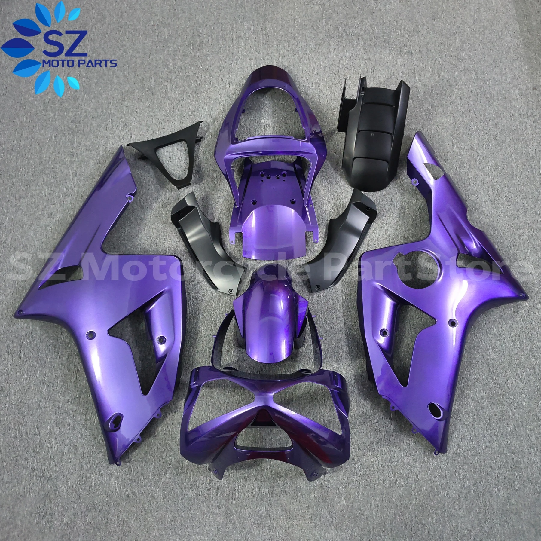 

New ABS Plastic Motorcycle Fairing kit Fit For Ninja ZX6R 2003 2004 636 ZX-6R 03 04 Custom full fairings bodywork