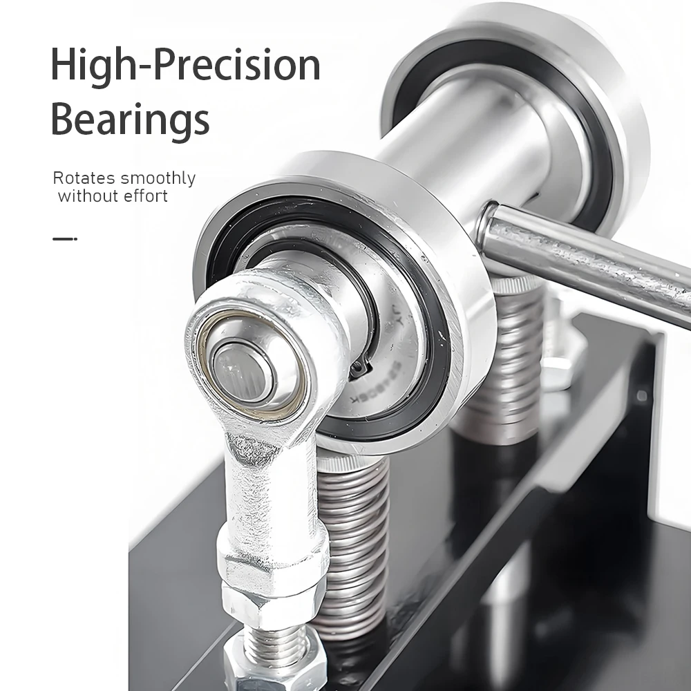 Mini fustellatrice fustellatrice manuale piccola macchina da taglio a pressa manuale tagliatrice per gomma da ping pong