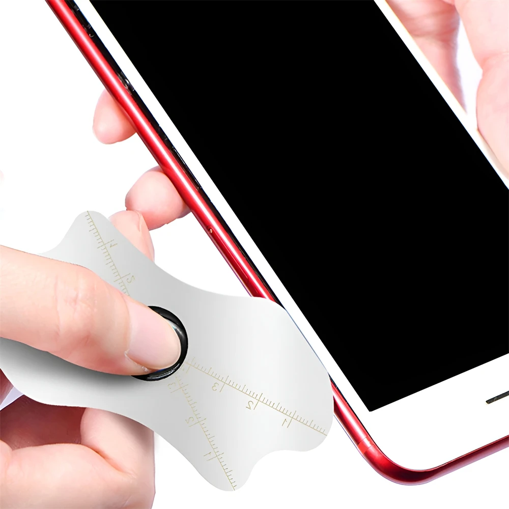 Tarjeta de extracción de palanca de barra de palanca de acero inoxidable, Flexible, ultrafina, 5 piezas, 0,1mm, adecuada para herramientas de reparación de teléfonos móviles