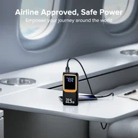 QOOVI 20000mAh batterie externe grande capacité de batterie PD 22.5W charge rapide chargeur Portable pour Samsung iPhone Xiaomi 6