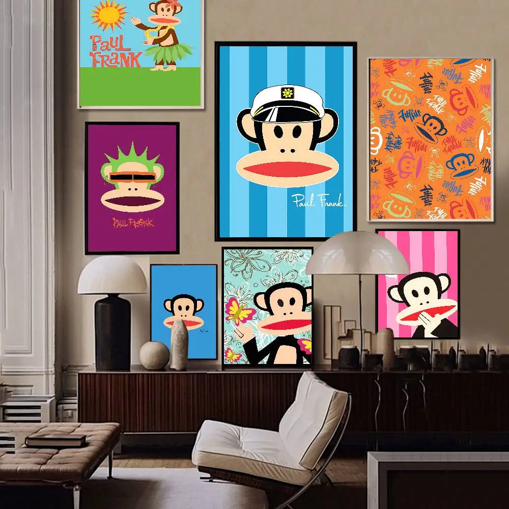 P-Paul F-Frank Self-adhesive Art Poster Whitepaper Prints Posters Artwork Aesthetic Art Wall Painting