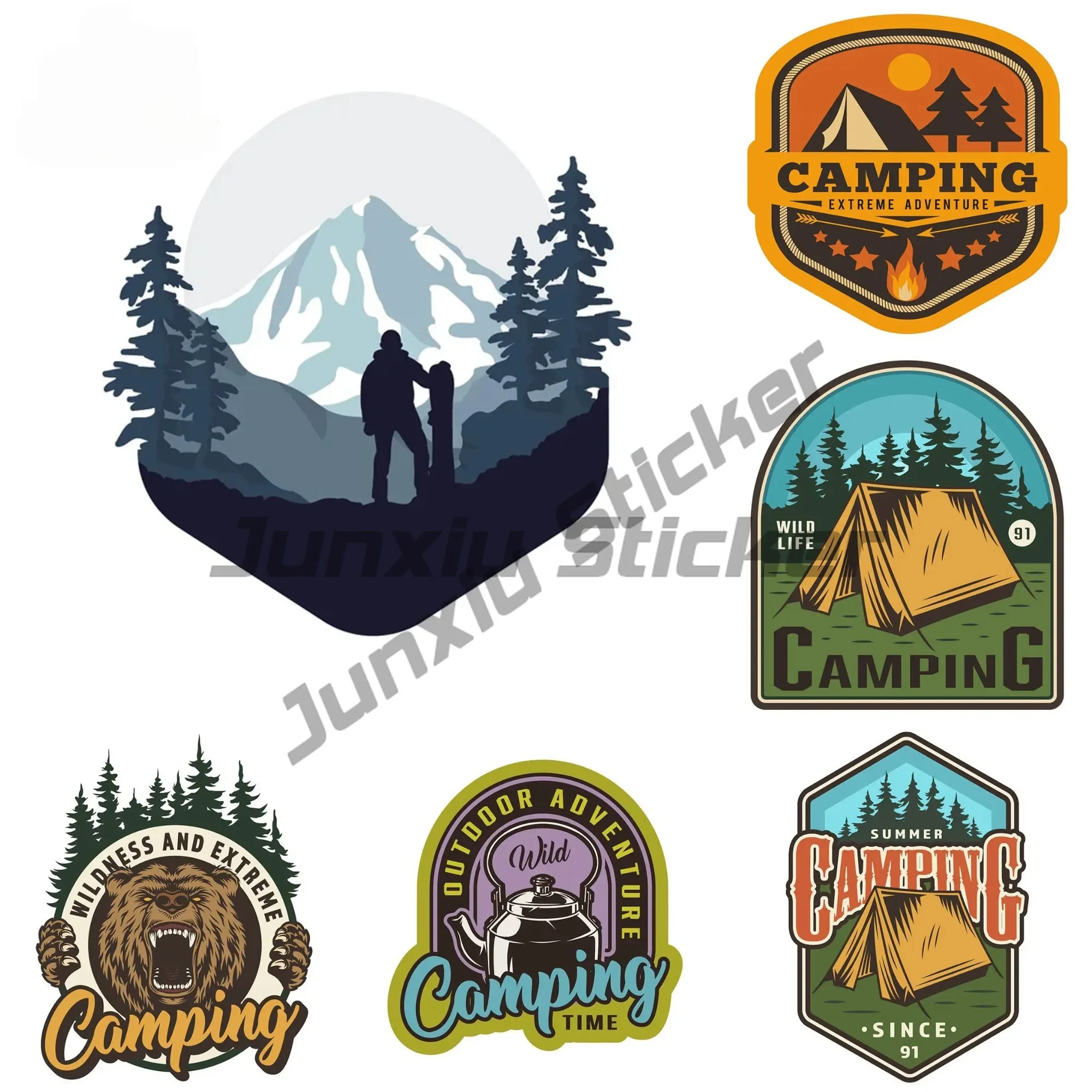 Car Stickers Decor Motorcycle Decals Snowboard Decorative Accessories Creative Sunscreen Waterproof