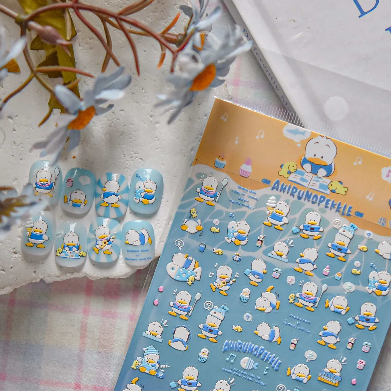 1PCS Embossed Hello…