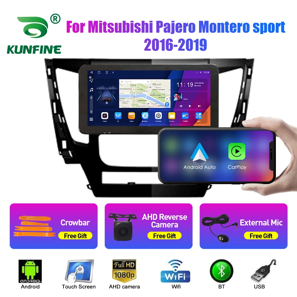 

10.33 Inch Car Radio For Mitsubishi Pajero Montero sport 2016-2019 2Din Android Octa Core Car Stereo DVD GPS Navigation Player