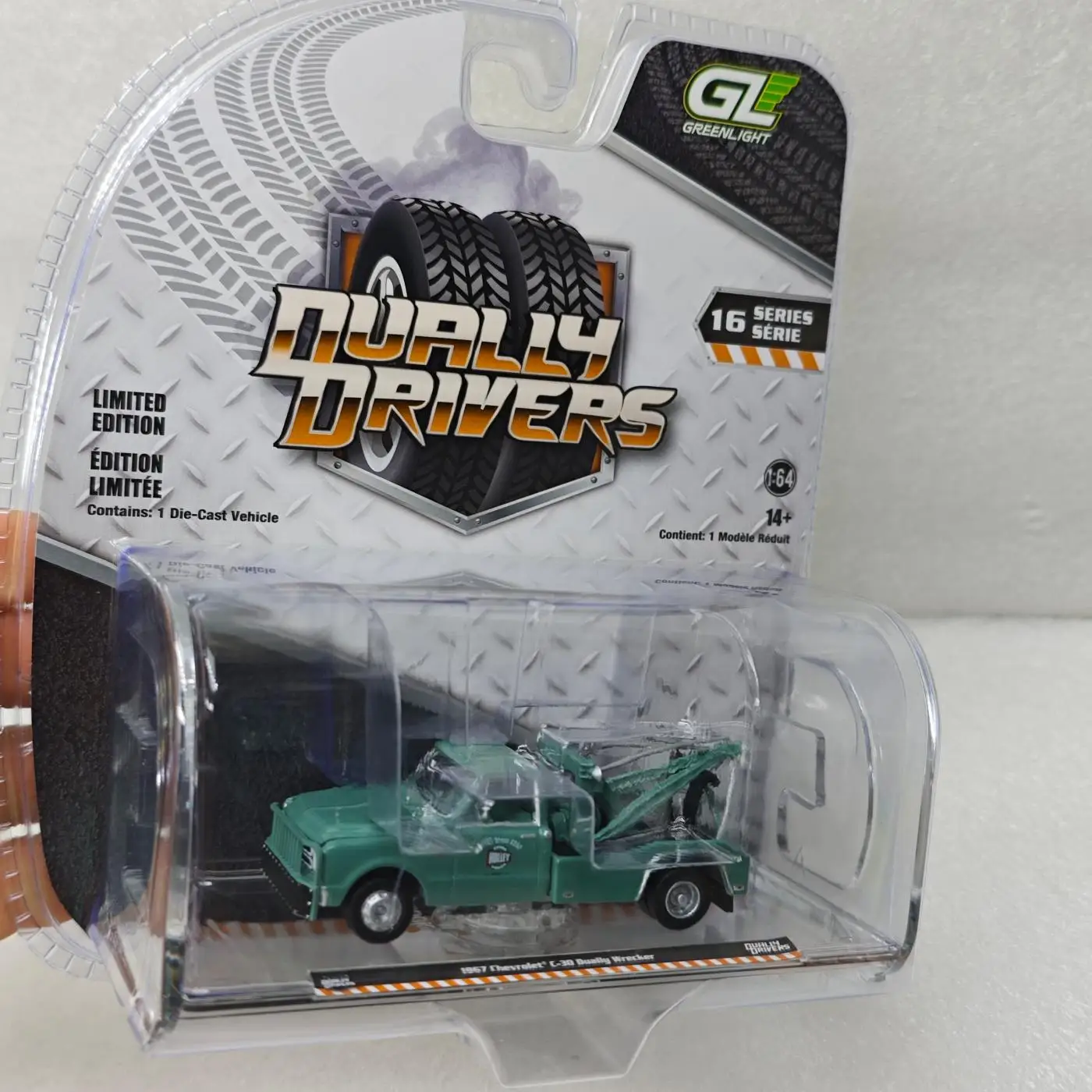 

GreenLlight 1:64 1967 C-30 Dually Wrecker литой автомобиль из металлического сплава модель автомобиля детские игрушки коллекция подарков