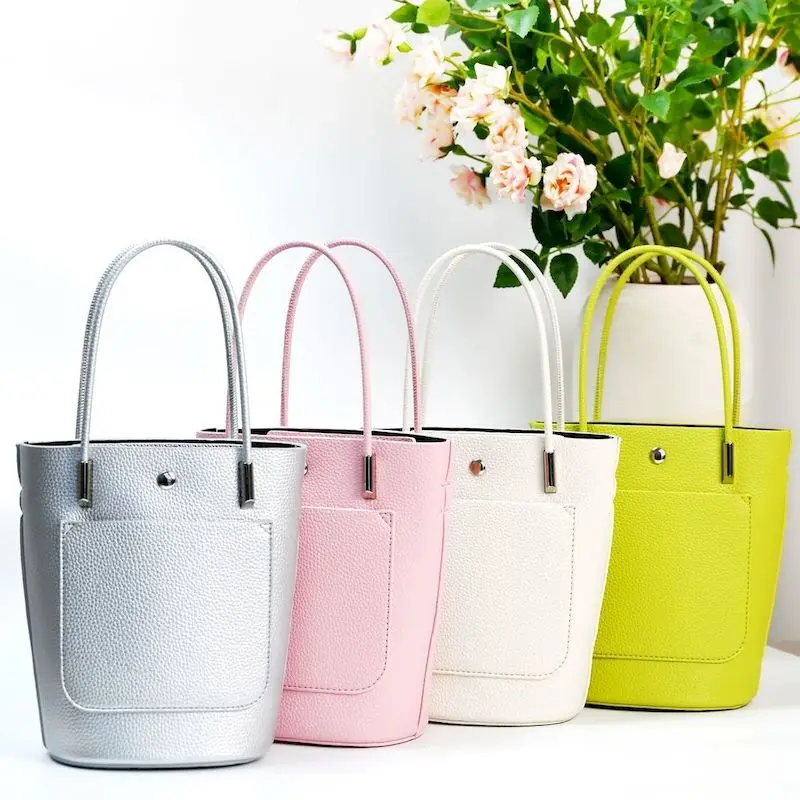 2024 New in Bucket Handbags for Women Fashion Design Light Luxury Versatile Armpit Bag Trendy Top-Handle Bags Wristlets Female