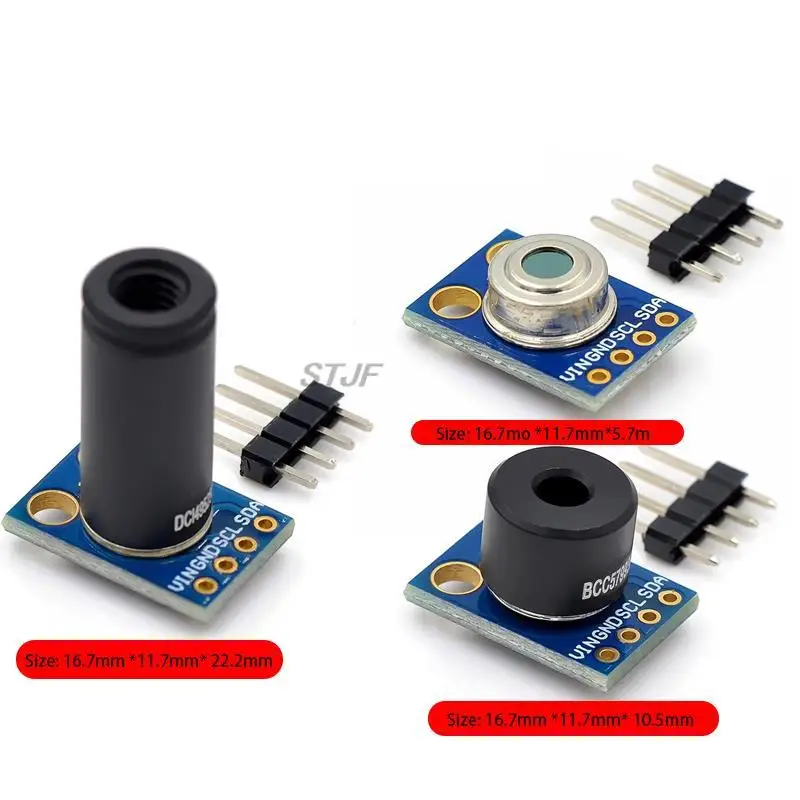 GY-906-BAA/BCC MLX90614ESF New MLX90614 Contactless Temperature Sensor Module Compatible MLX90614-DCI