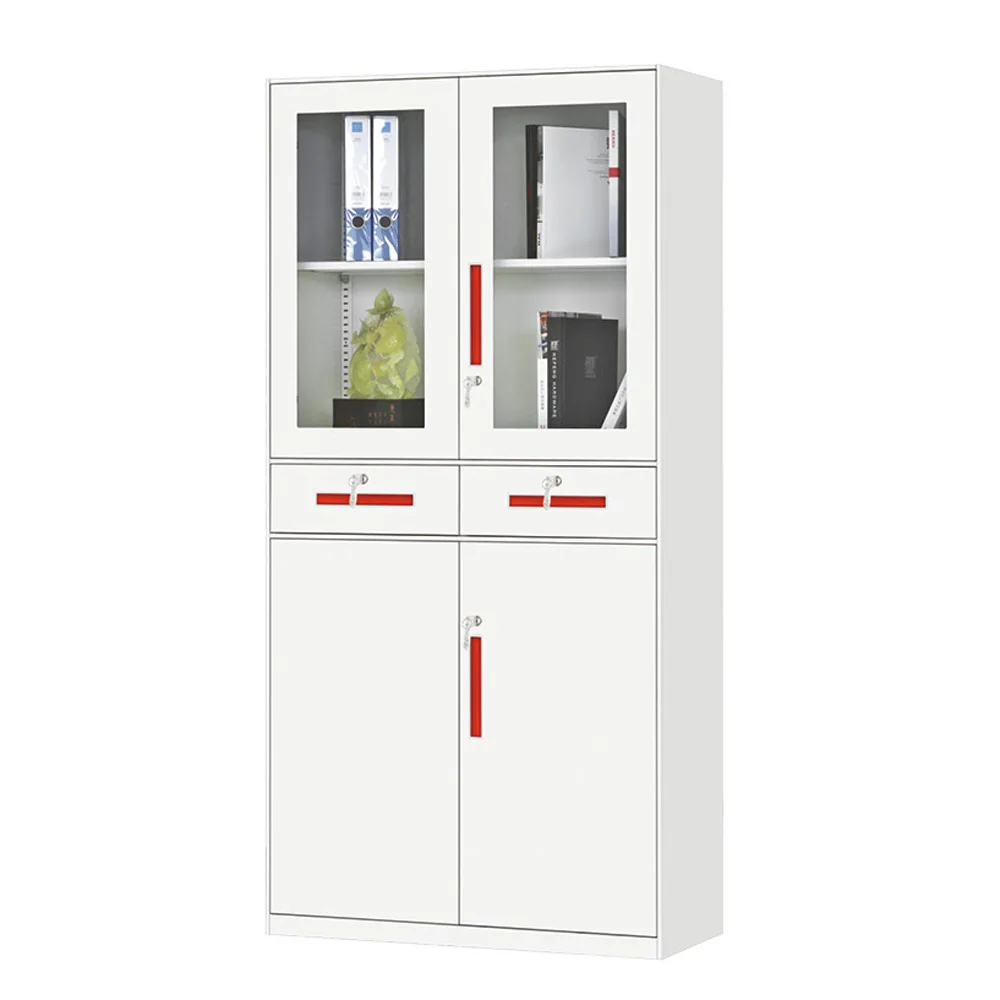Wholesale Multi-Tier Steel Filing Cabinet - Adjustable Shelves & Secure Locks for Global Office Furniture Suppliers
