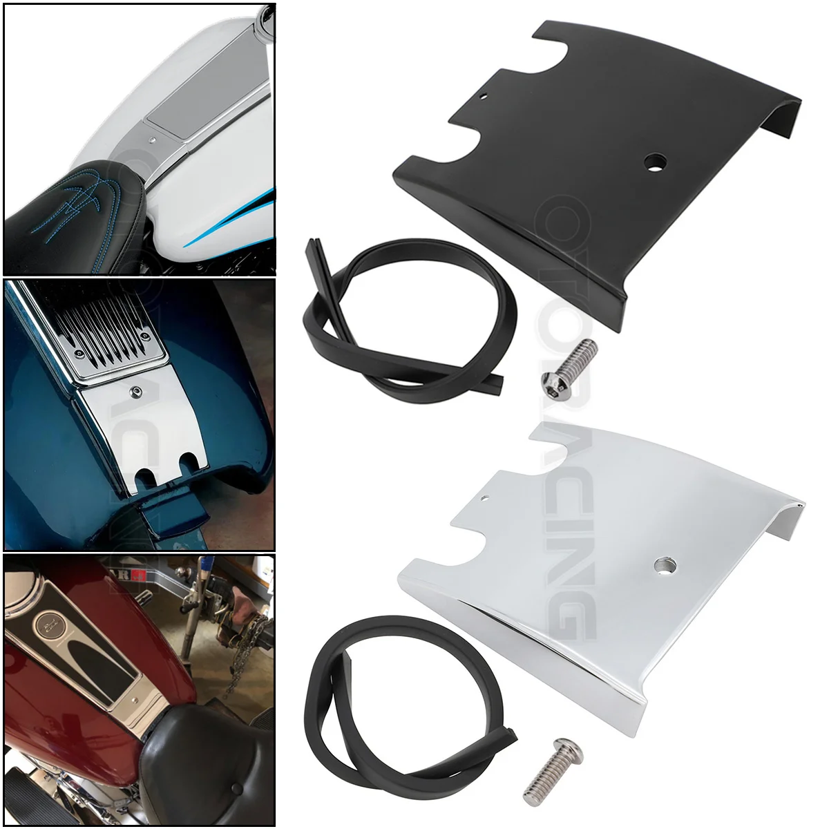 Motorcycle Lower Dash Panel Extension For Harley Touring Electra Street Road Glide FLH/T FLHX FLTR Classic FLHTCU 1989-2007
