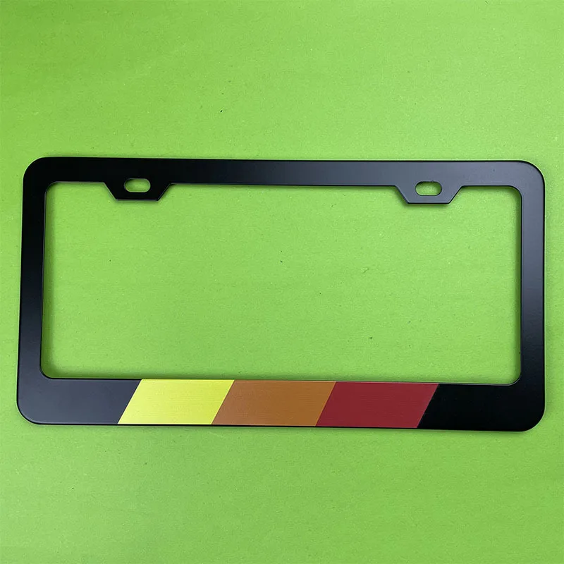 Aluminum alloy North American American standard car license plate frame license plate frame license plate frame.