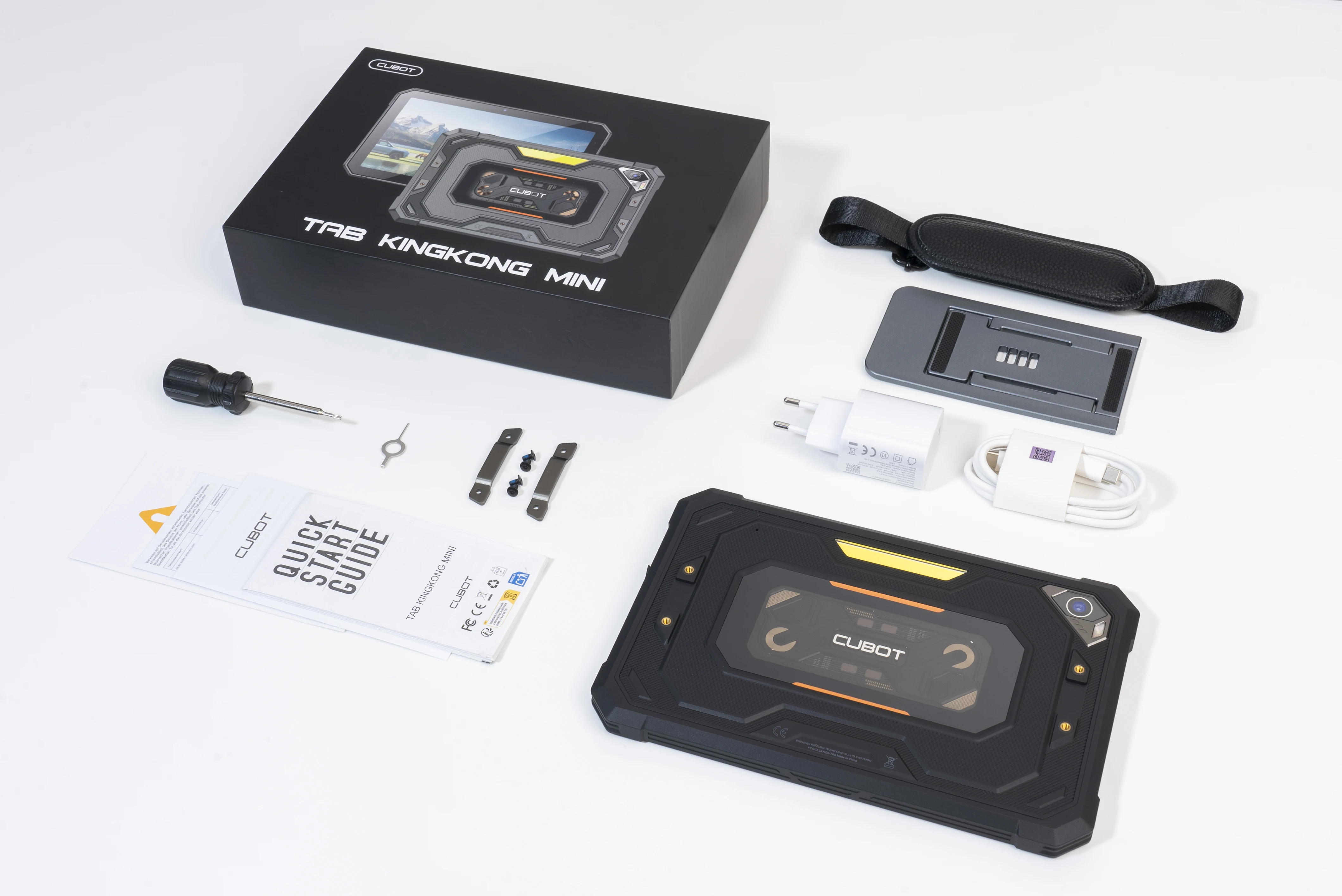 [Shipping From Poland] Cubot Tab KingKong Mini Android 15 Rugged Tablet 16GB(6+10) 128GB 10200mAh 8.68'' 90Hz Camping Light 48MP