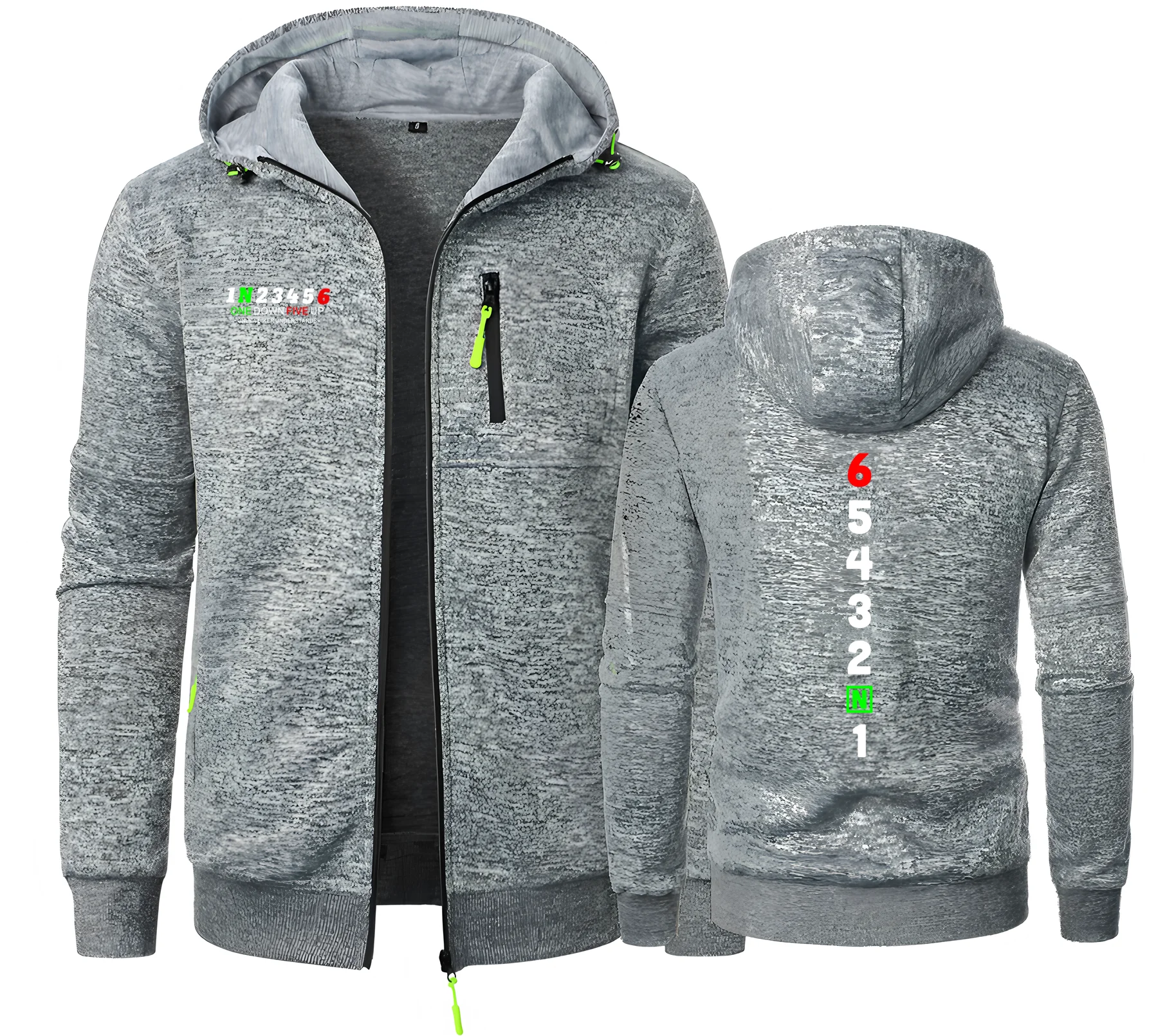 Motorcycle GSX 1N23456 Shift Gear Moto Men's Hoodies Jacquard Hoodie Jackets F1 Hondaes Men Hooded Zipper Sweatshirt S-3XL