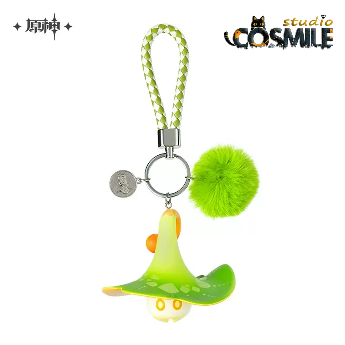 Game Genshin Impact Official original Fungus Fungi キノコン Cosplay PVC Figure Keychain Backpack Accessories YS