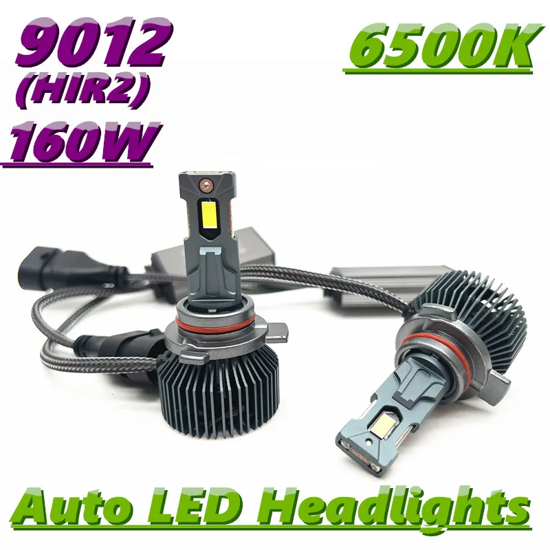 

HIR2 Canbus Led Headlights 12V Car High Power 16000LM 9012 Light Bulbs for Fog Lamps 160W High Beam Low Beam Light Bulb