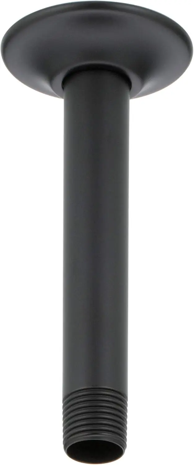 

6-дюймовый потолочный душевой кронштейн с матовой черной отделкой для дождевого душа