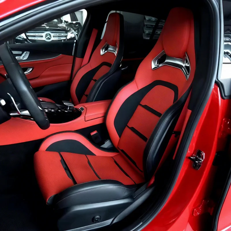 Suitable for Upgraded AMG Track Version Front Sport Seats Perfect Fit for Mercedes A35/A45 GLA45 CLA45 W176 A45 W117 W118 W176 1