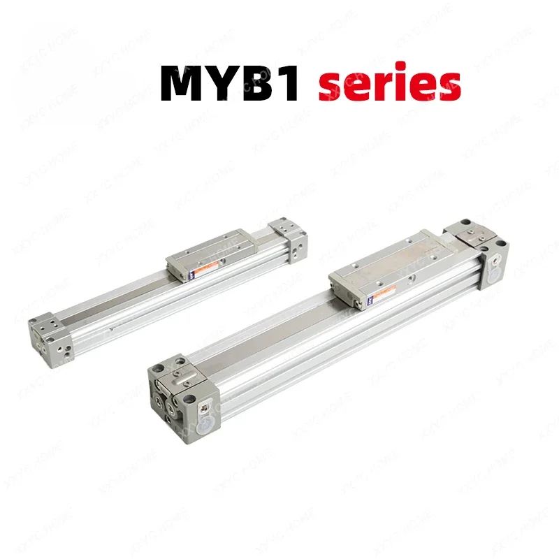 SMC type Mechanically combined sliding table with guide rail rodless cylinder  MY1B10-200 MY1B16-300 MY1B20-400 MY1B25-500 32-60