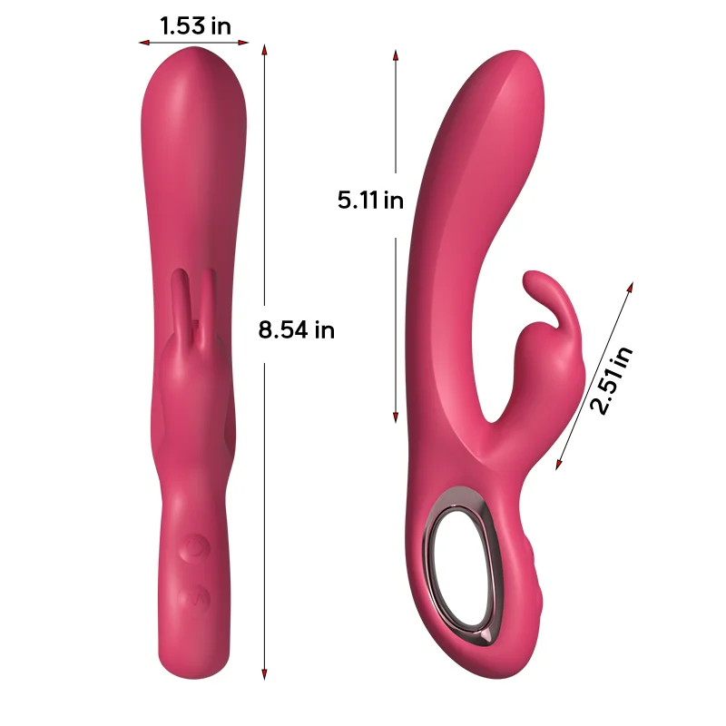 Velocidade variável do ponto G 10 ​ ​ Coelho vibrador feminino vagina clitóris estimulação vibrador masturbação massagem brinquedos sexuais recarregável