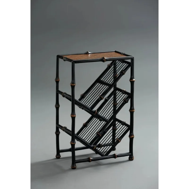 Small bookshelf, furniture art bookshelf floor-to-ceiling study book shelf shelf shelf bookshelf