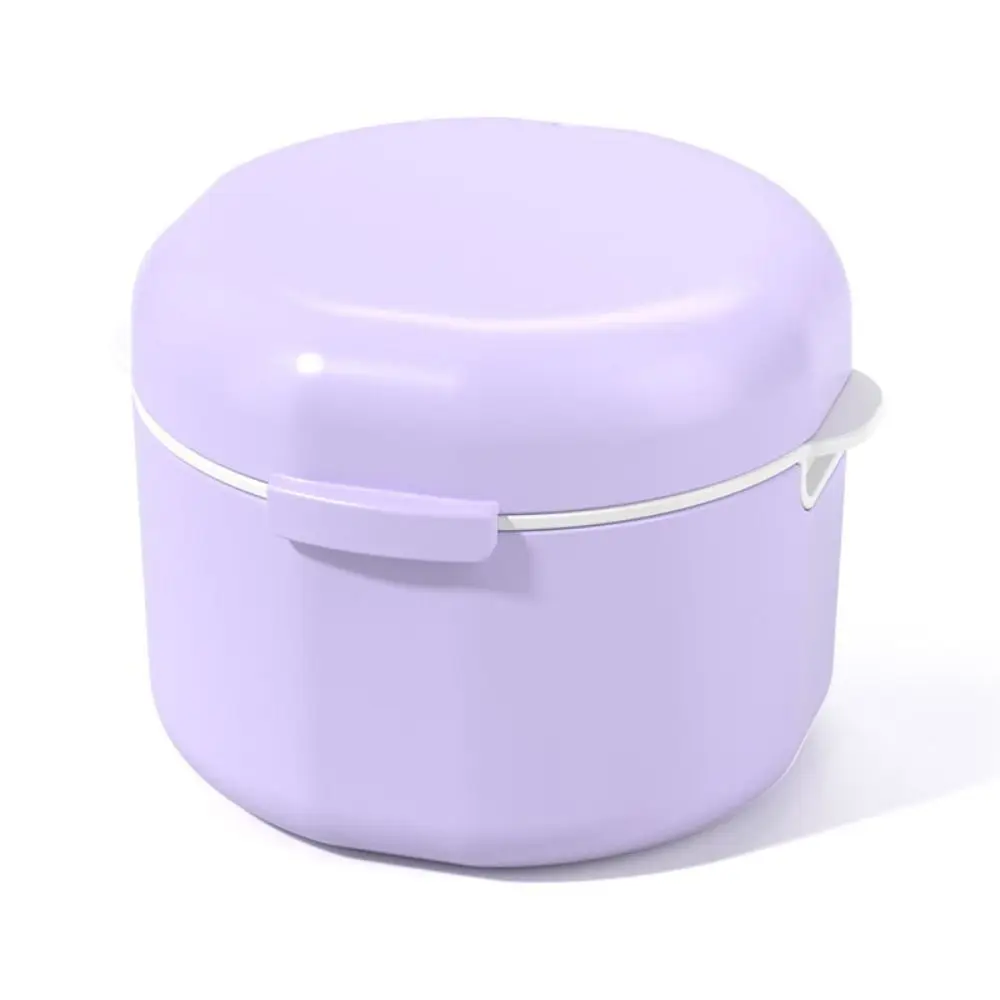 

Unisex Excellent Strainer Basket Universal Braces Storage Box Denture Storage Travel Washing Storage False Tooth Bath Case