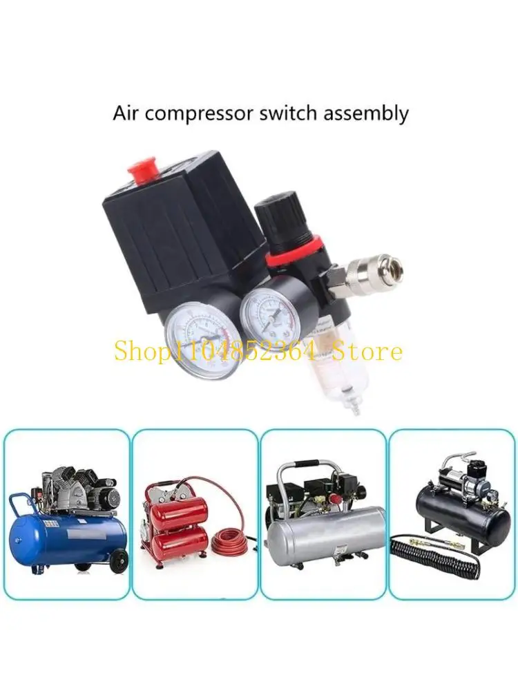 

652F Reliable Compressor Control Switches with Quick Couplings & overloading Protections Valves Multifunction Pressure Control