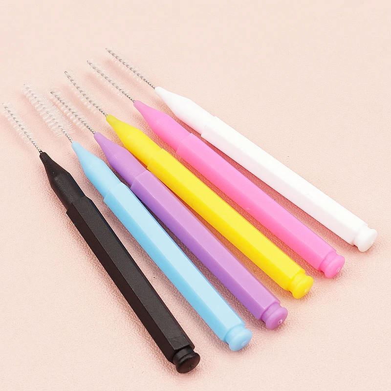 10 Pcs Mini Eyebrow Brush Brow Perm Brush Disposable Brow Lifting Brushes Bendable Micro Eyelash Brush Applicators Makeup Tools