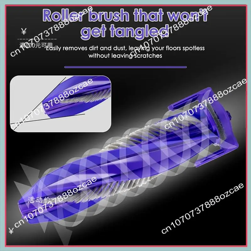 A26P 2 قطعة بكرات فرشاة بديلة لمجموعة ملحقات قطع الغيار Narwal Freo X Ultra