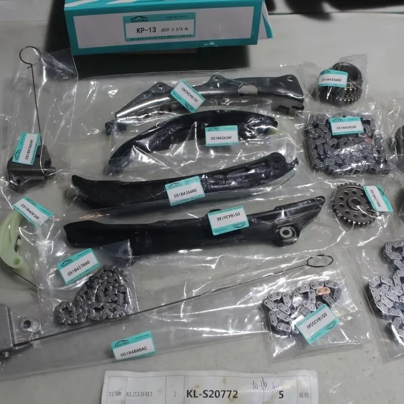 

Timing Chain Kit for Chrysler dodge jeep 3.6l 3.2l Engine 05184392af 05184355af KP-13
