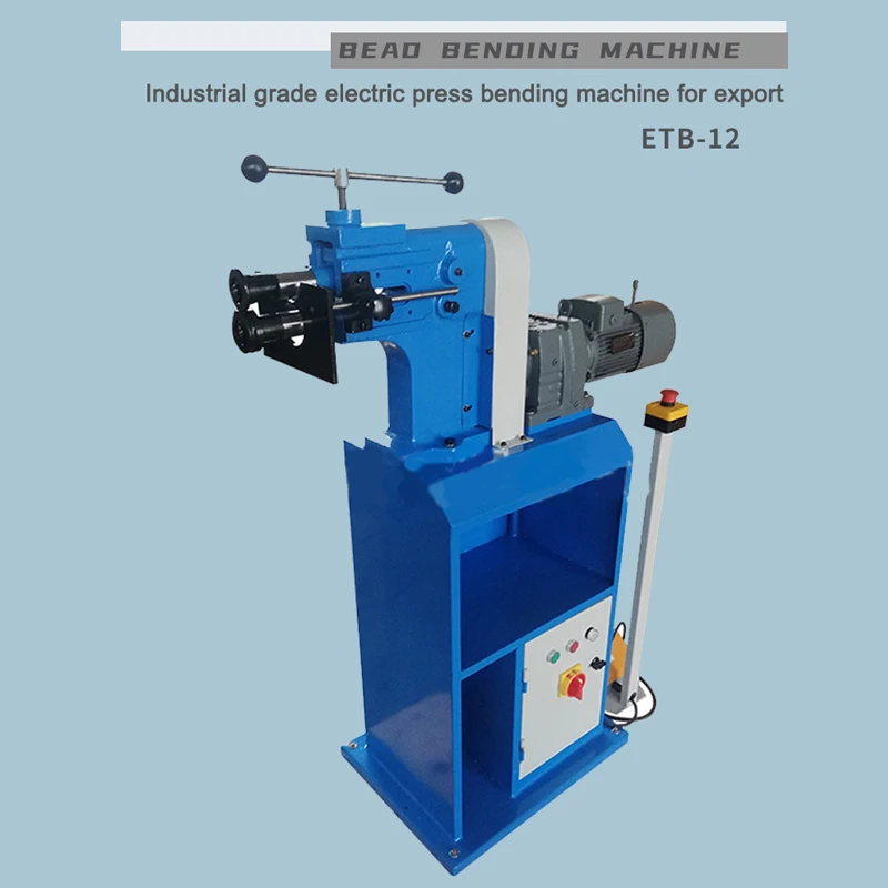 ETB - 12 piegatrice elettrica per lamiera piegatrice verticale per tubi tondi in ghisa strumenti per pressa piegatrice a formatura rotante per