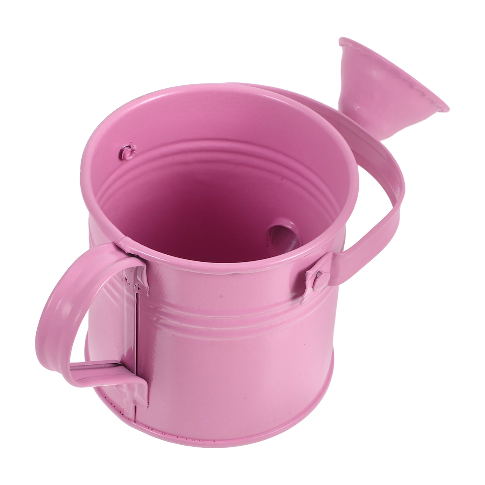 

Mini Watering Can Pot Galvanized Tin Decor Indoor Plants Succulents Desk Table Small Space Home Bonsai Flowerpot Sprinkler Metal