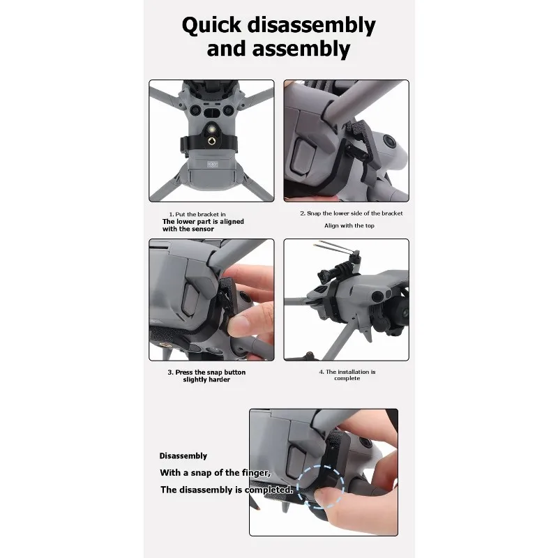 

【ГОРЯЧАЯ ЦЕНА!】Быстросъемный верхний расширительный кронштейн для крепления дрона DJI MINI 5Pro