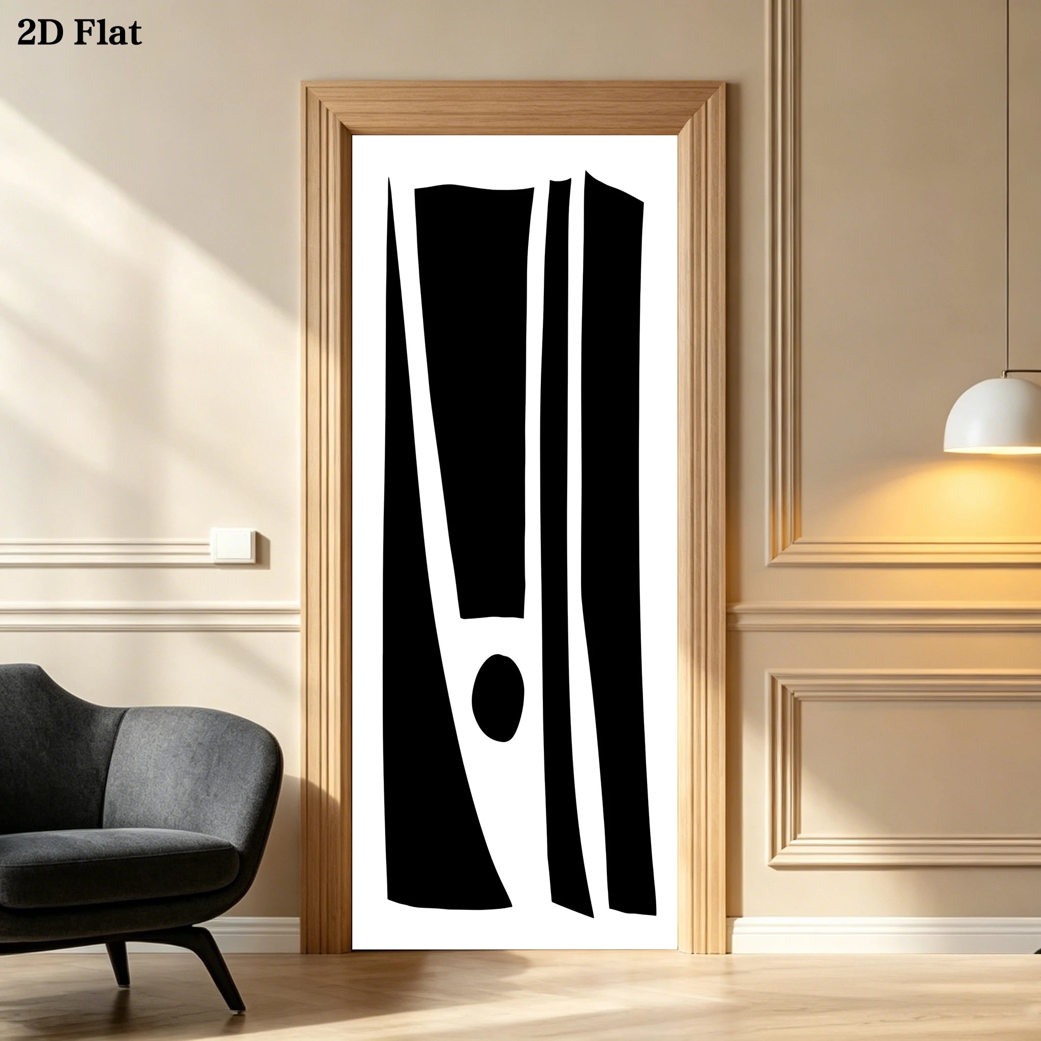 Abstract Black Silhouette Boho - Full Cover Adhesive review and price