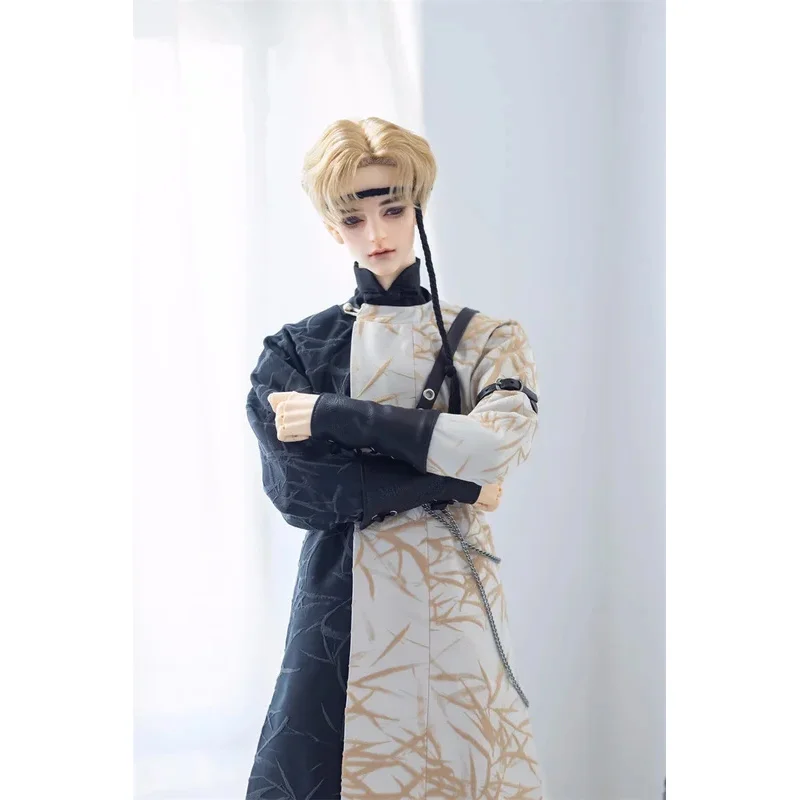 

Комплект одежды для кукол BJD: нарядный костюм в новом китайском стиле с пряжкой-дисковым замком, 68 цветов, для мальчиков, аксессуары