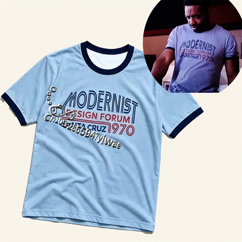 The Backrooms Clark Short Sleeve Modernist Design Forum Santa Cruz 1970 Retro Movie T-shirt Summer Adult Children's T-shirt