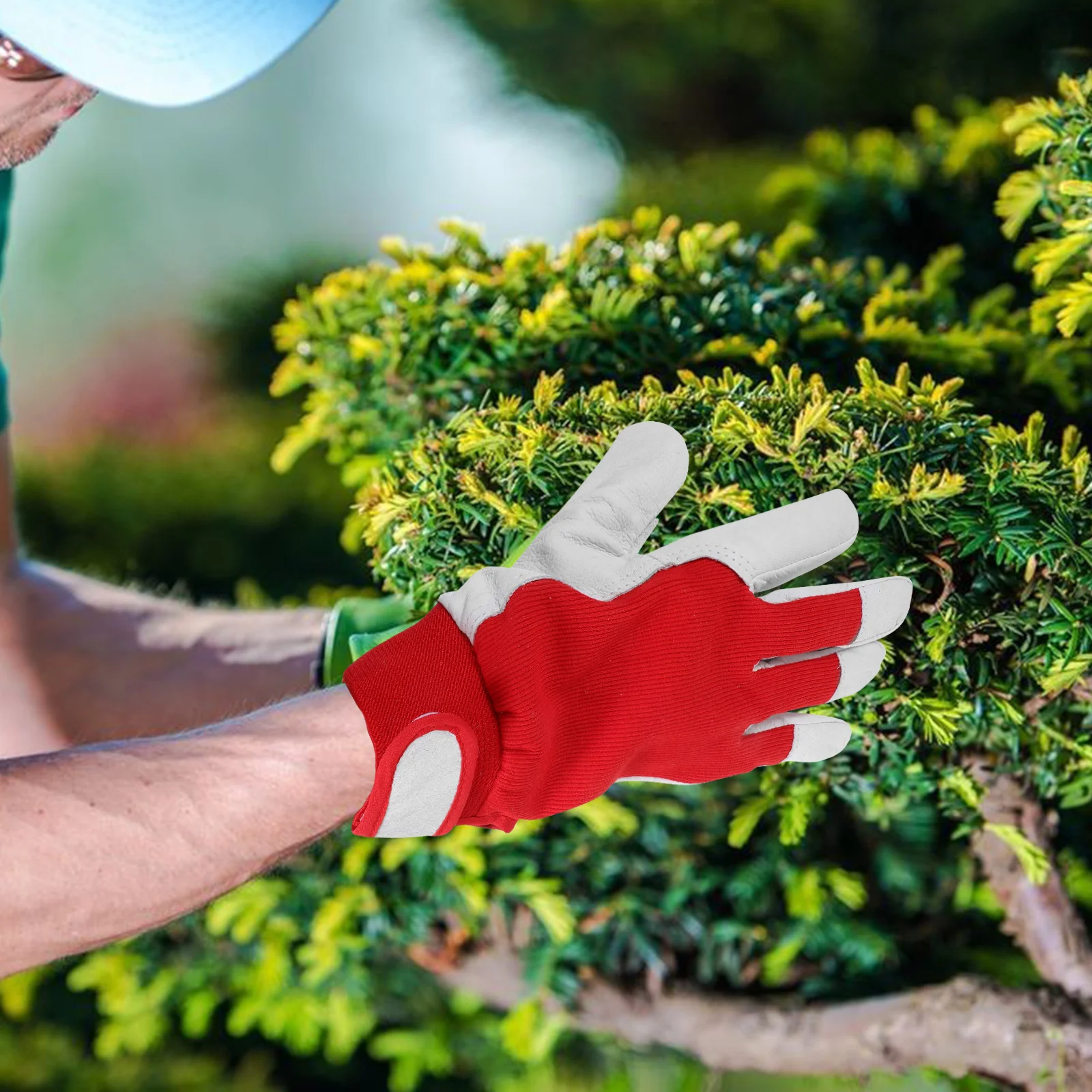 

Gardening Gloves Thicker Durable Garden Hand Protector Thorn Proof Yard Work Pruning Weeding Planting Outdoor Dust