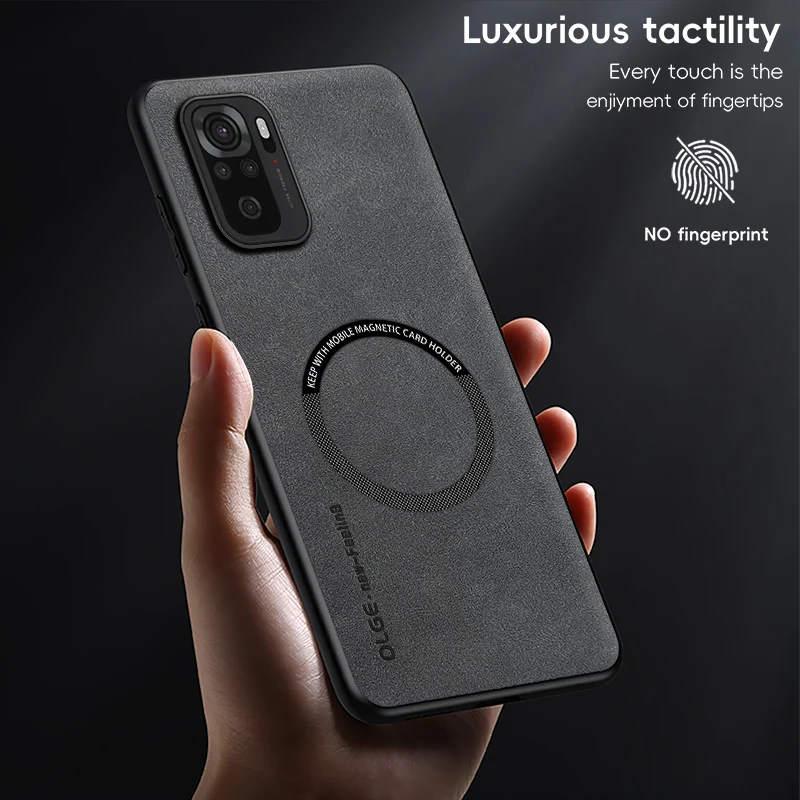 حافظة جلدية ريترو مغناطيسية لهاتف Xiaomi Redmi Note 10 10s Note10 Poco M5S PocoM5s حافظة هاتف شحن لاسلكي
