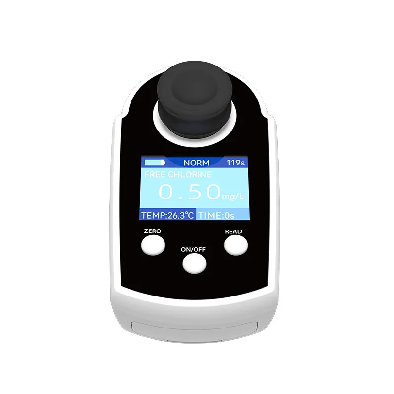 Dioxide Colorimeter PH Tester Residual Chlorine Detector Determination of Residual Chlorine in Swimming Pool Hospital Sewage