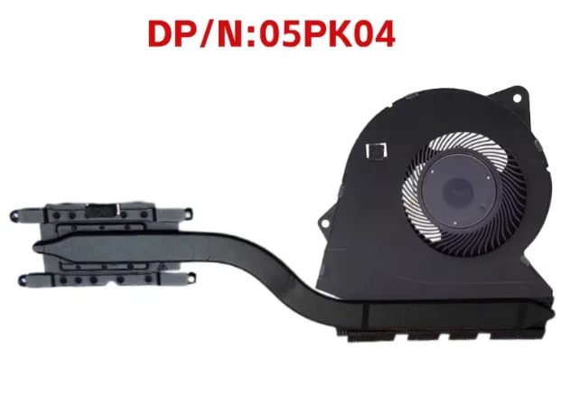 For Dell V3510 V3520 Inspiron 3511 3515 Cooling Fan Module Copper Tube 05PK04