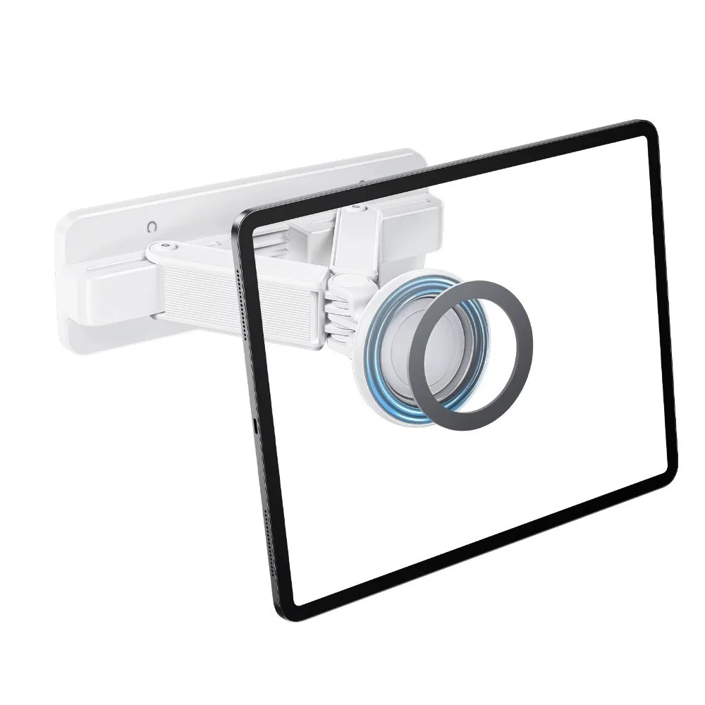 360° Rotation Tablet Stand Magnetic Adjustable Tablet Holder Wall Mount Mobile Phone Holder for Samsung Galaxy Tab Kindle