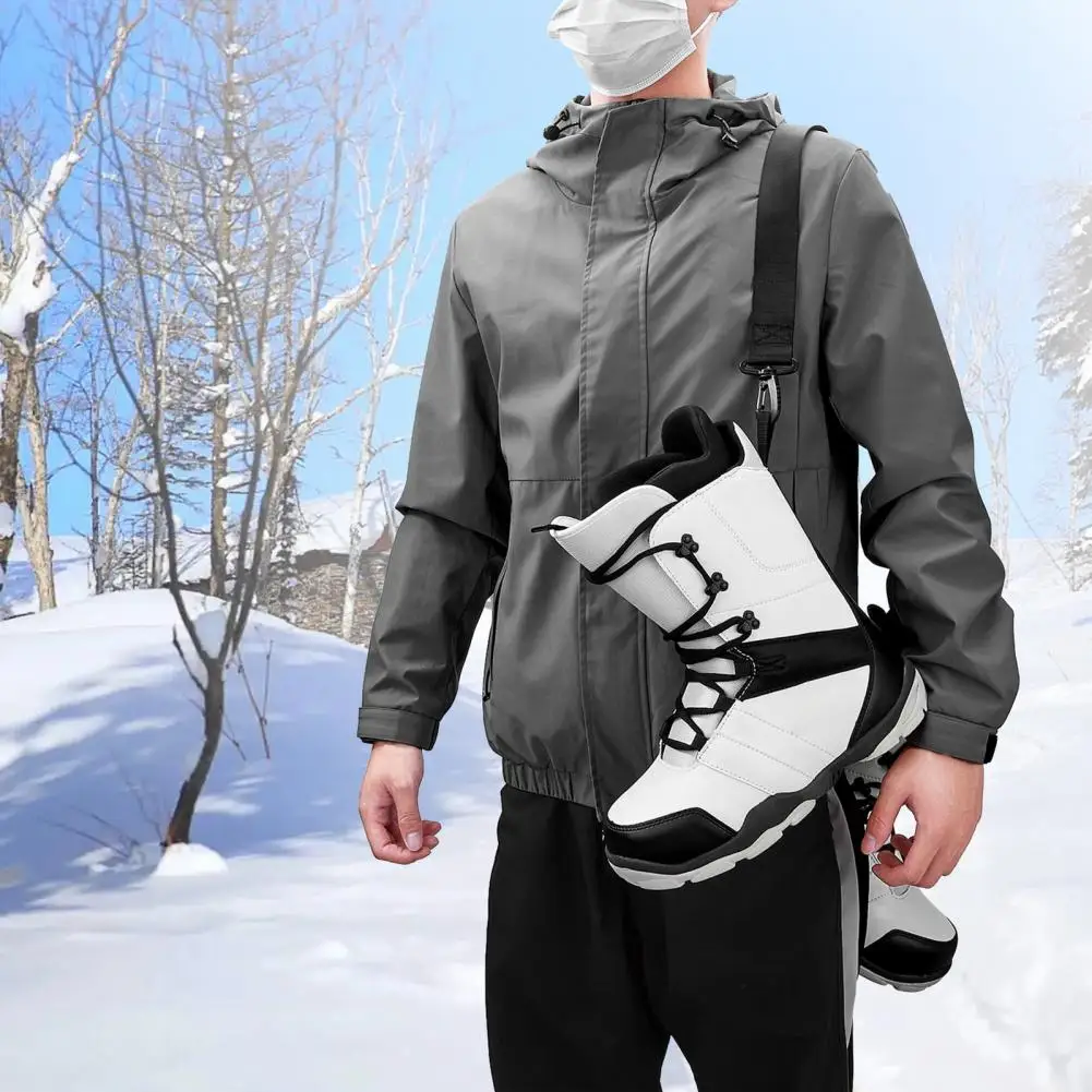 Convenient Ski Boot Carrier Strap Comfortable Ski Boot Strap Thickened Men Women Snowboard Boot Leash Replacement