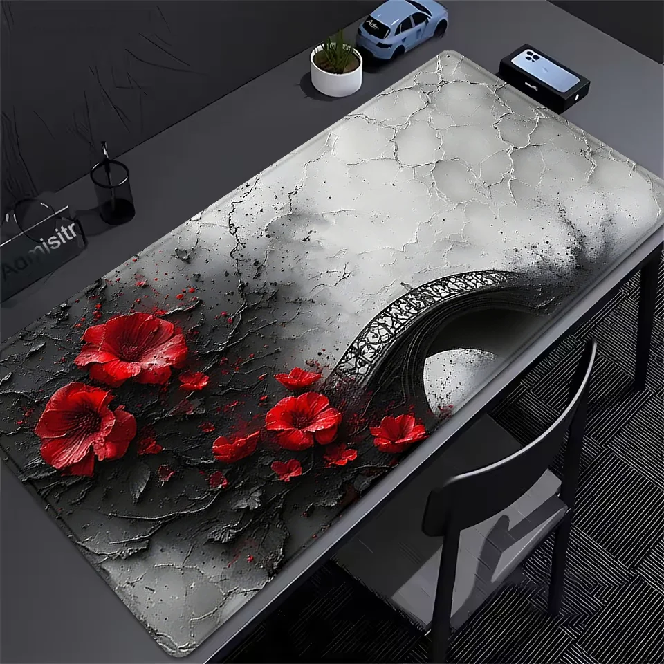 

Rose Bridge Smooth Cloth mouse pad - 400x900 Large Size Gaming Surface for Esports & Precision Control