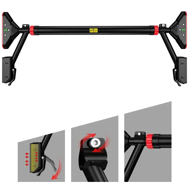 Travel Bag Tension Rod Training for Door Iron Rod Pull-up Bar Chin-up Workout Equipment Dumbbells Gymnastic Beam Home Gym Rods