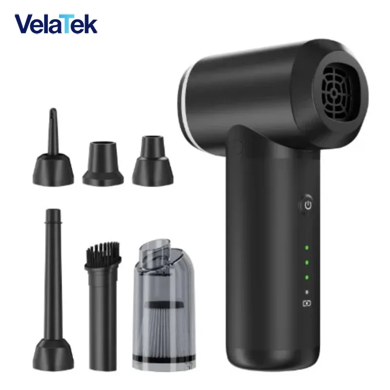 for New Household Cleaning Wireless Mini Dust Blower Portable Blow Suction Multifunctional Three-in-One Car Vacuum Cleaner