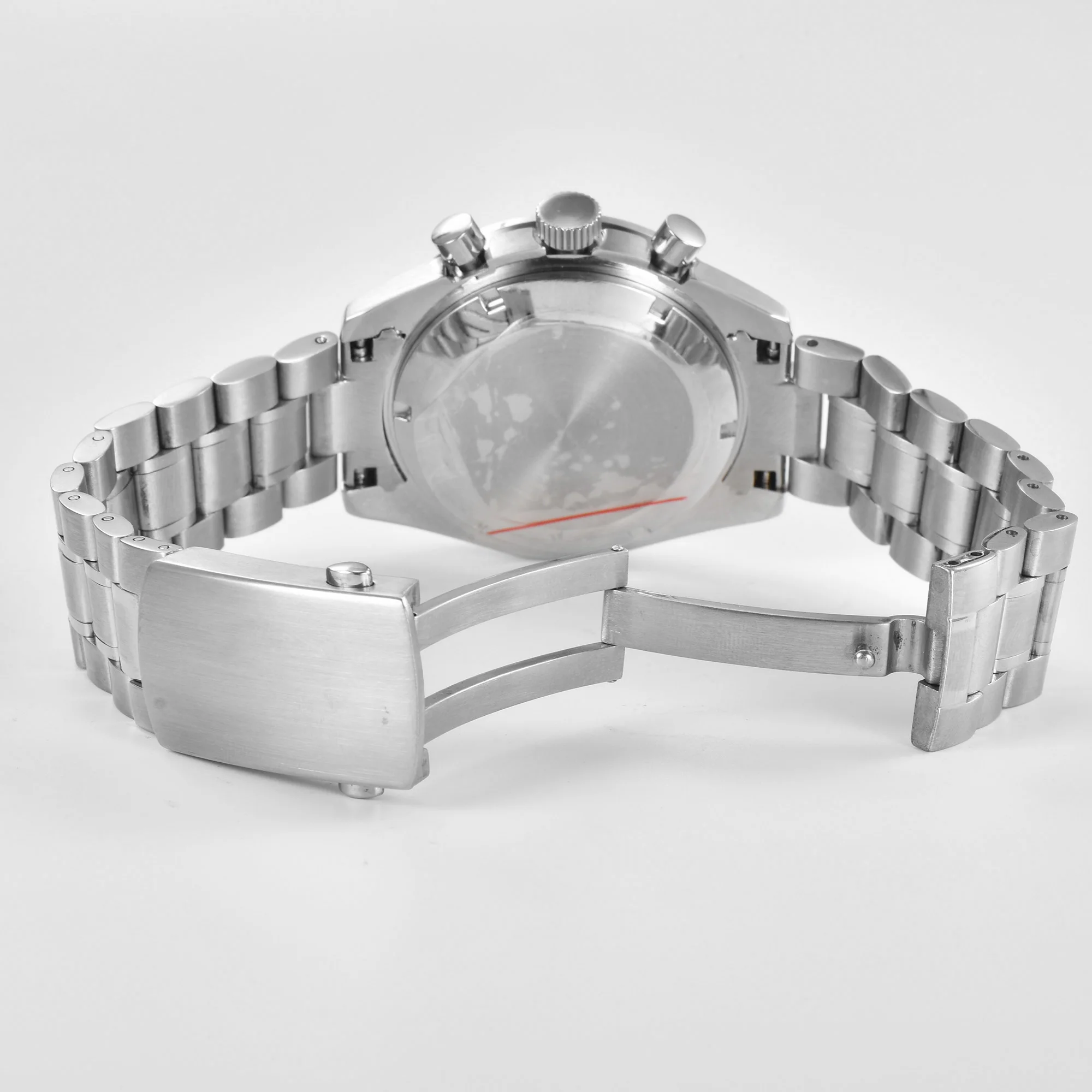 Montre à Quartz pour hommes, Logo personnalisé, mouvement VK-63, 39.7mm, luxe, mode décontractée, étanche 50M, nom personnalisé